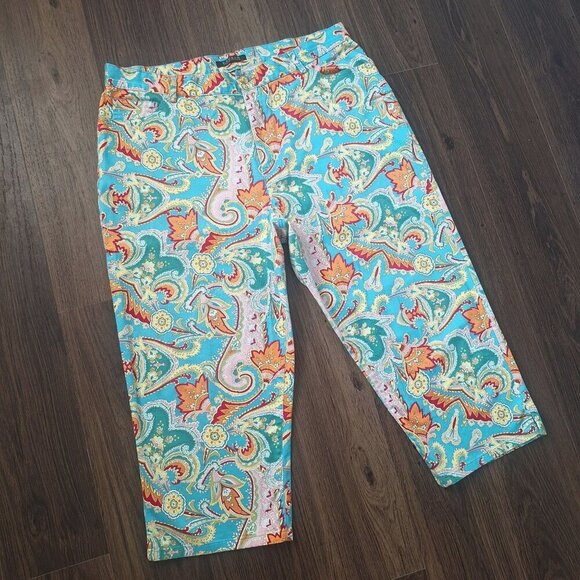 💙 Ralph Lauren Capri Pants - Picture 3 of 10